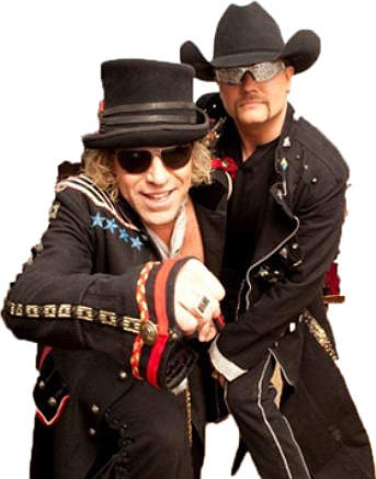 Big and Rich are an American country music duo composed of Big Kenny, left, and John Rich, both of whom are songwriters, vocalists, and guitarists. They are scheduled to headline Salute to America's Concert Inside the Walls June 30, 2018 in Jefferson City.