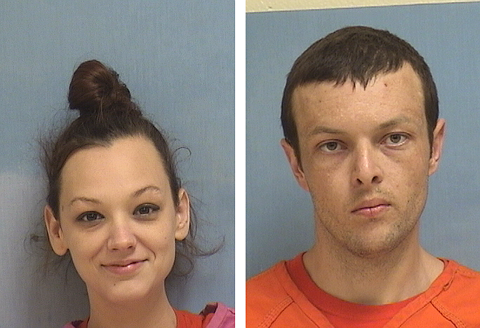 Mary Kennedy, left, and Timothy Yarnold were arrested March 30, 2018, on theft by receiving charges after Miller County authorities reportedly found a stolen camper in their possession in Fouke, Ark.