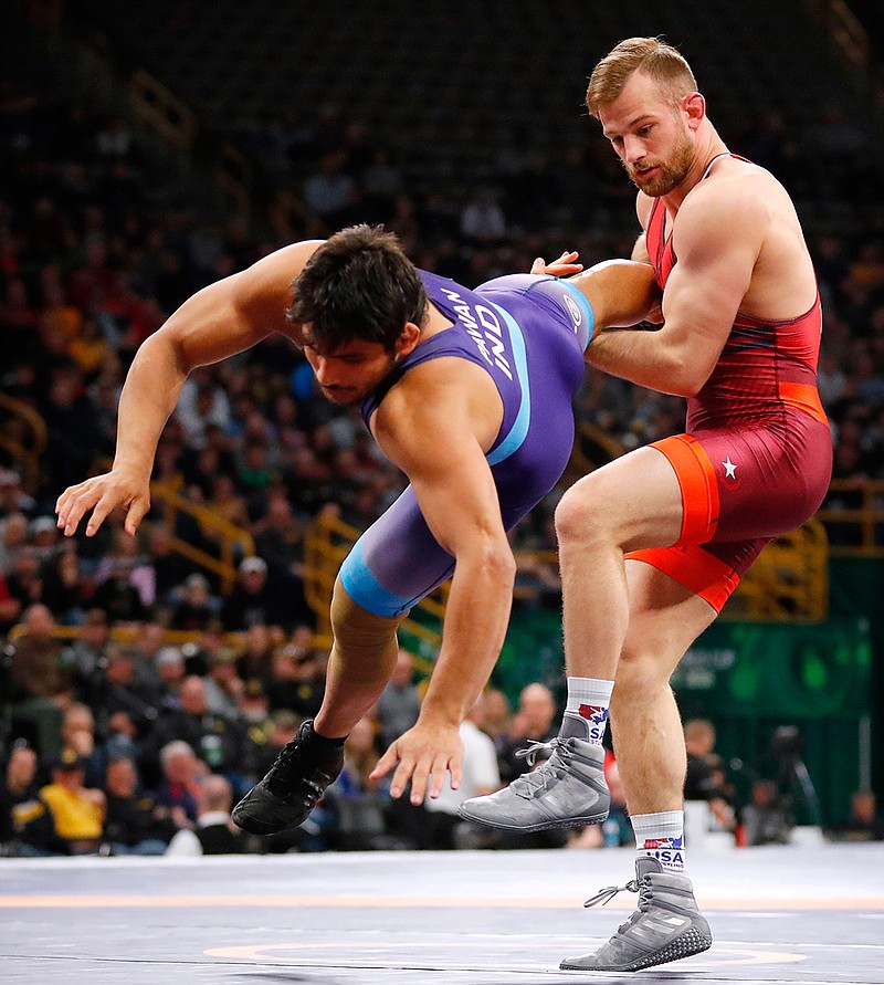 Absence of Russia, Iran mars U.S.held wrestling World Cup