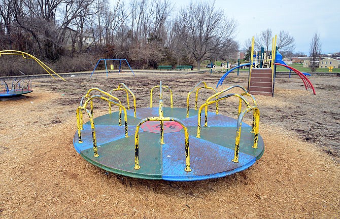 Jefferson City's Community Park is shown in this April 2018 photo.