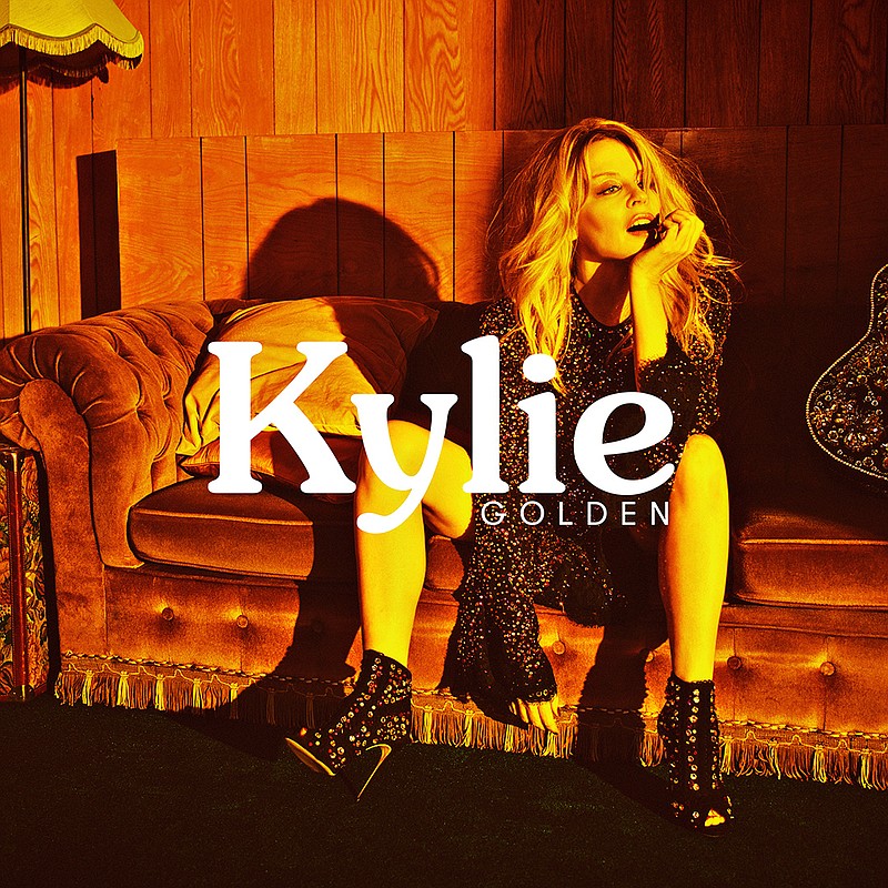 This cover image released by BMG shows "Golden," the latest release by Kylie Minogue. (BMG via AP)