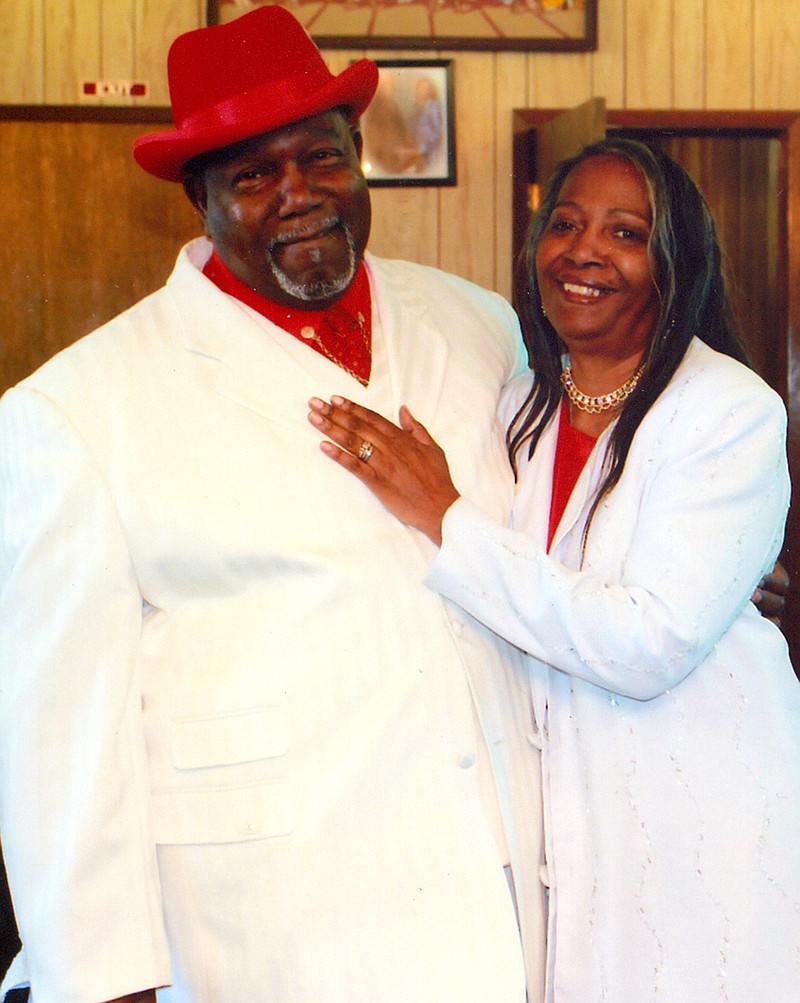 Trinity Full Gospel Missionary Baptist Church will celebrate the 18th anniversary of its pastor, Rev. Calvin Solomon, and his wife, Dr. Ella Solomon.