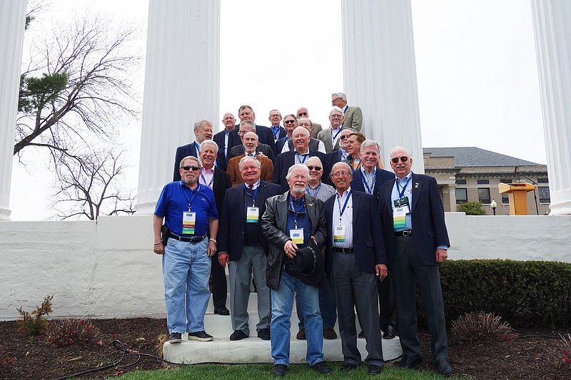 Westminster College's Golden Legion - made of alumni who've reached their 50th year post-graduation - welcomed 28 new inductees on Friday, April 20, 2018.