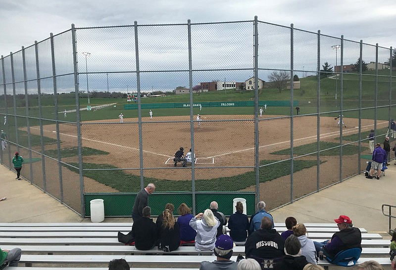 Blair Oaks downed Hallsville 4-1 in baseball Monday, April 23, 2018 in Wardsville.