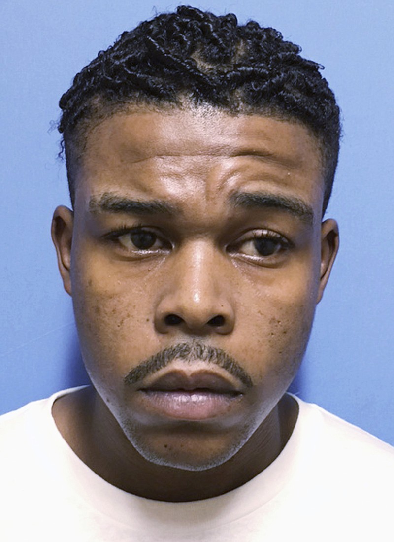 This file photo provided by the Little Rock Police Department shows Andre Jackson. Arkansas authorities are searching for Jackson, accused of killing an Italian tourist in July, after he was mistakenly released from prison March 16, 2018, after completing a sentence for a separate crime. The Arkansas Department of Correction says law enforcement didn't file a detainer prohibiting Jackson's release. (Little Rock Police Department via AP, File)