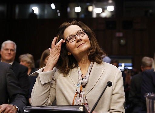 In this May 9, 2018, file photo, Gina Haspel arrives to her confirmation hearing at the Senate Intelligence Committee on Capitol Hill in Washington. Haspel's 33-year spy career began as the Cold War was thawing, but she was in the shadows countering Russian intelligence agencies that never stopped trying to penetrate the U.S. government. It's experience she can tap as she leads the agency amid rising tensions with Moscow. (AP Photo/Alex Brandon, File)