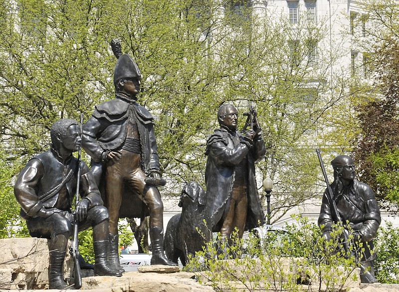 Julie Smith/News Tribune FILE PHOTO
Lewis and Clark Trailhead Monument