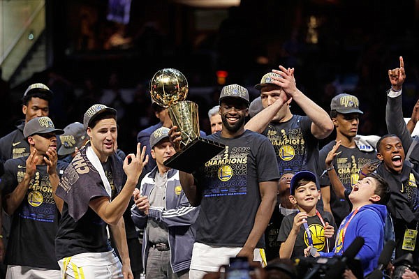 NBA Finals: 'Golden' standard, as Warriors sweep Cavs to win title
