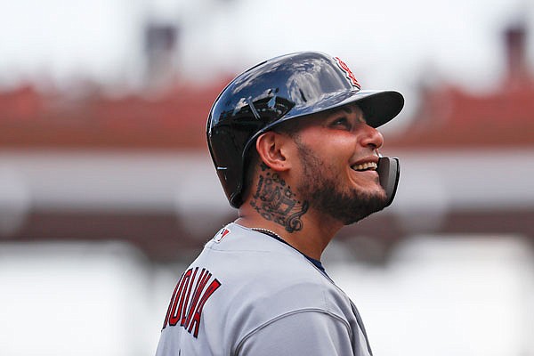 Yadier Molina makes first career pitching appearance in Cardinals