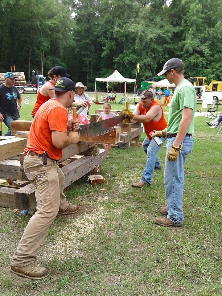 Events that celebrate the logging industry are one of the highlights of the Kiamichi Owa-Chito Festival of the Forest. (Submitted photo)