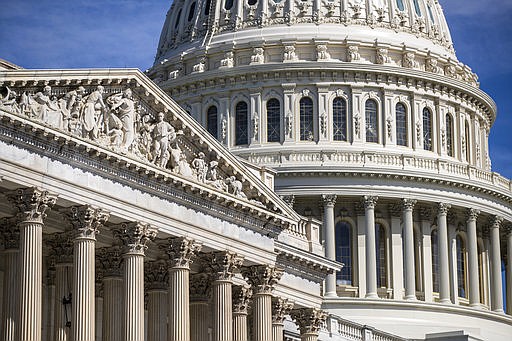 The Capitol is seen in Washington, Friday, June 15, 2018. The push toward immigration votes in the House is intensifying the divide among Republicans on one of the party’s most animating issues __ and fueling concerns that a voter backlash could cost the party control of the House in November. To many conservatives, the compromise immigration proposal released by House Speaker Paul Ryan with the White House’s apparent blessing is little more than “amnesty.” (AP Photo/J. Scott Applewhite)