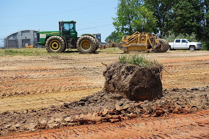 Ground was broken this week in Fulton for a planned 150-house subdivision.