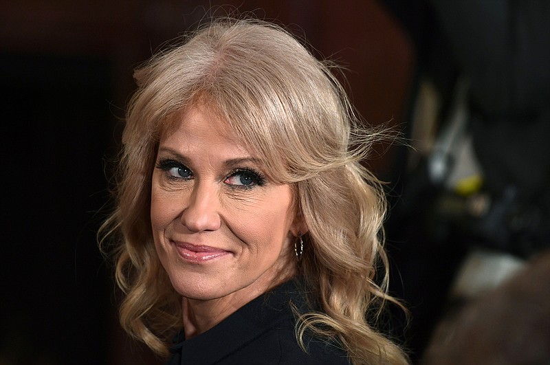 White House counselor Kellyanne Conway distanced the Trump administration Sunday, June 17, 2018, from responsibility for separating migrant children from their parents at the U.S.-Mexico border, even though the administration put in place and could easily end a policy that has led to a spike in cases of split and distraught families.