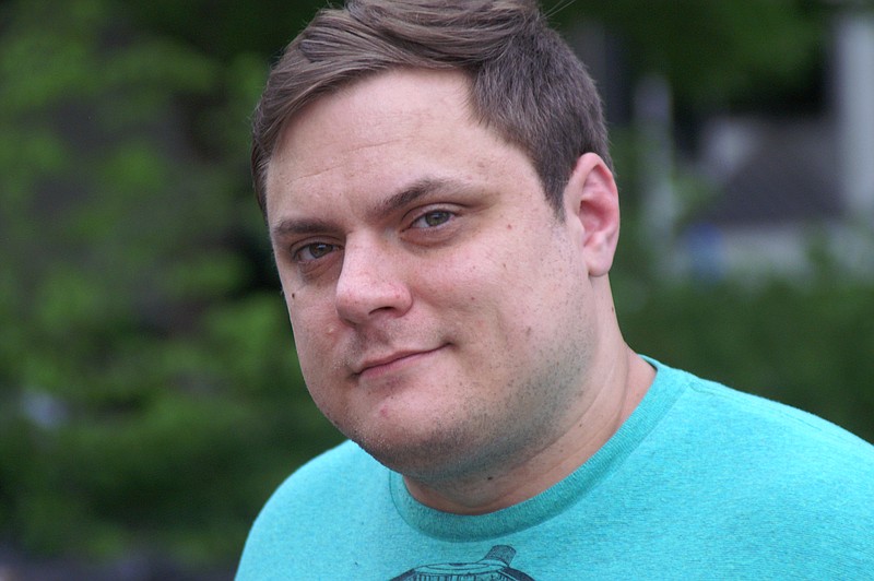 Josh Stewart of the Kansas City Atheist Coalition. (Scott Canon/Kansas City Star/TNS)