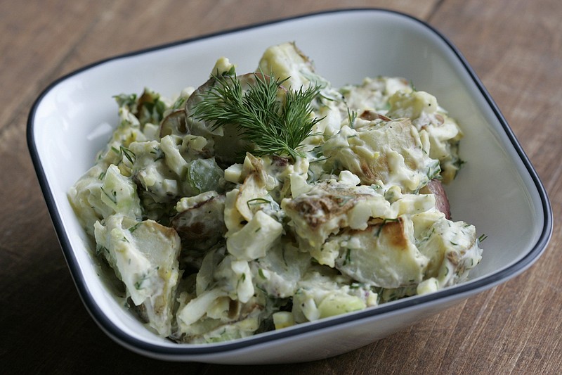 Roasted Potato Salad. (Patricia Beck/Detroit Free Press/TNS)
