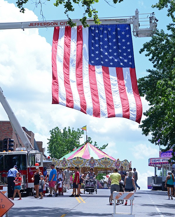 4th of july at jefferson city capitol