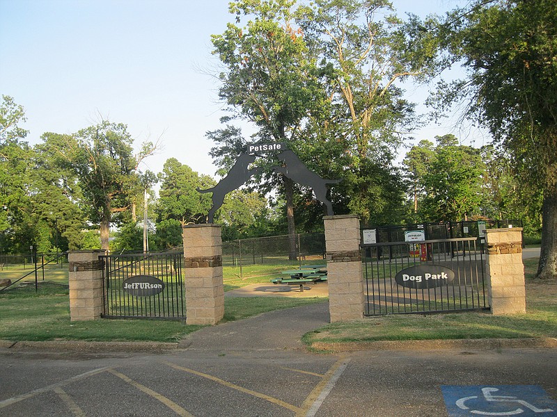 A storm knocked down two trees in JefFURson Park's small-dog area, demolishing the fence and taking out that area's only means of shade. But thanks to local efforts that will soon be remedied.