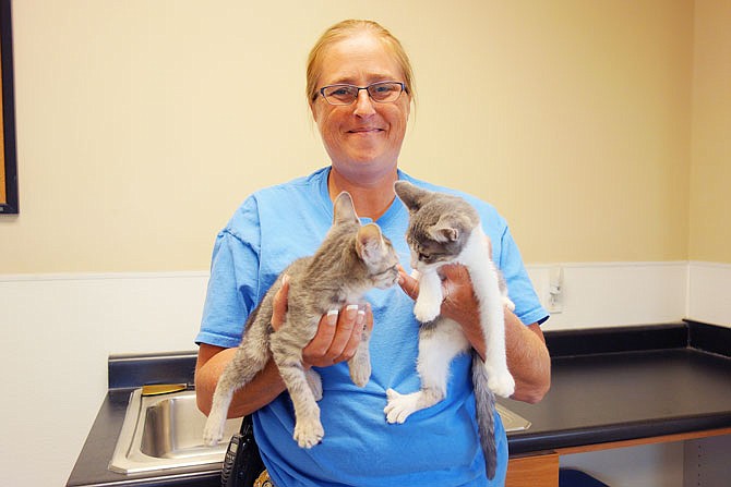 Tina Barnes, supervisor at the Sam and Daisy Grabb Animal Shelter, said that spring, summer and fall are all busy seasons for animal control. The Fulton shelter is now holding animals from Holts Summit as well.