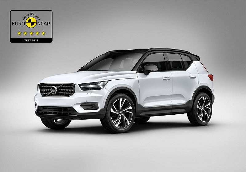 Volvo XC40 receives five star rating in Euro NCAP assessment (Photo courtesy of Volvo)