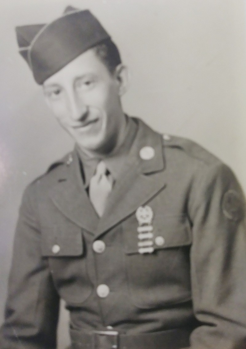 Jack Sandwith served with a combat engineer company during World War II and was awarded two Purple Heart medals for injuries sustained in combat.