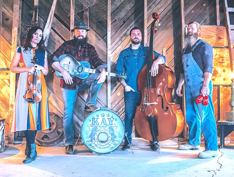 The Kay Brothers will come home for the Moniteau County Fair, playing their Missouri stompgrass at 8 p.m. Aug. 9, 2018.