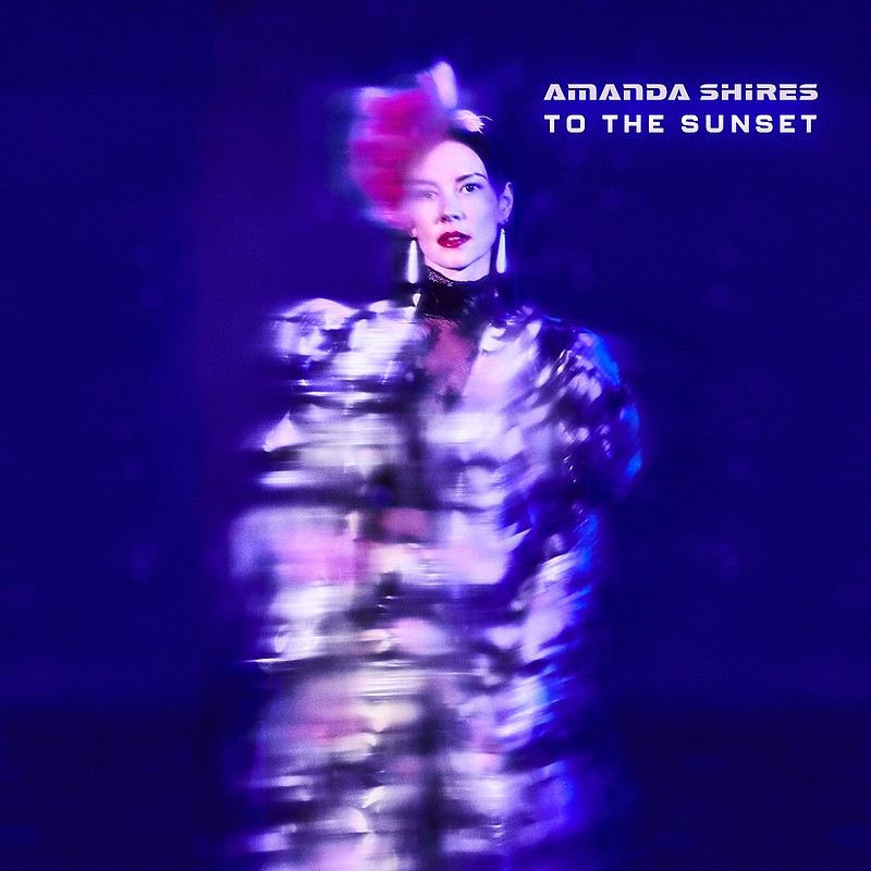This cover image released by Silver Knife/Thirty Tigers shows "To The Sunset," a release by Amanda Shires. (Silver Knife/Thirty Tigers via AP)