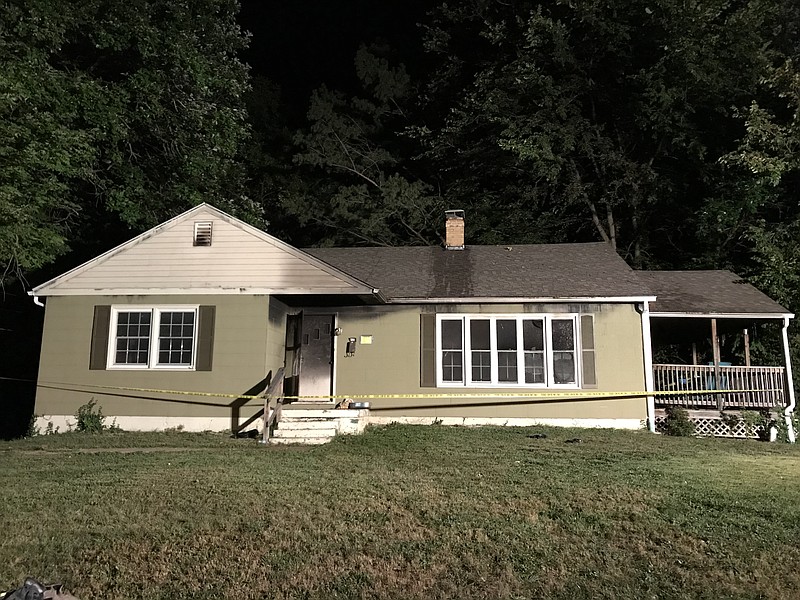 This house in the 1200 block of Circle Drive was significantly damaged during a Wednesday, Aug. 8, fire. Five occupants escaped unharmed.