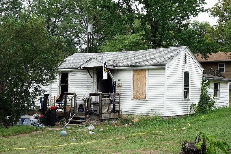 Fire officials responded Saturday, Aug. 18, 2018 to a structure fire on East 8th Street in Fulton. The house, pictured above on Monday, was unoccupied at the time of the blaze.                       