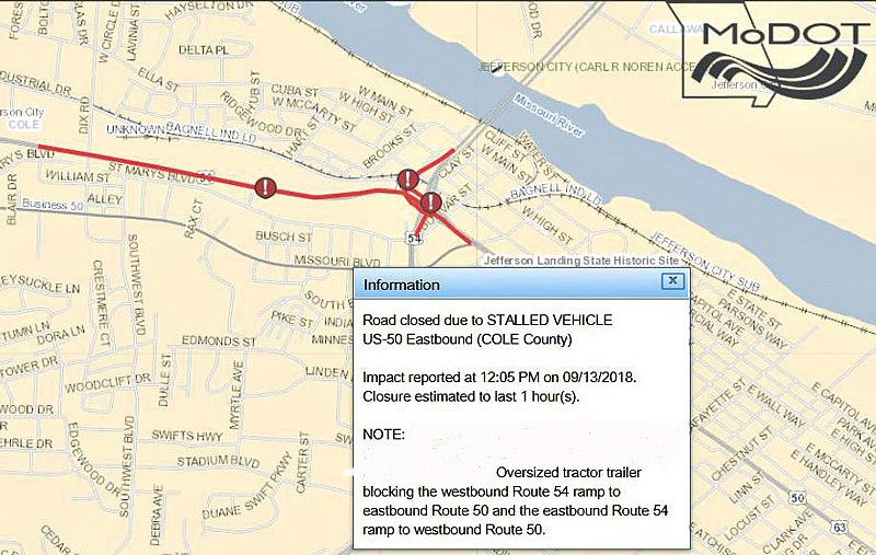 Missouri Department of Transportation graphic