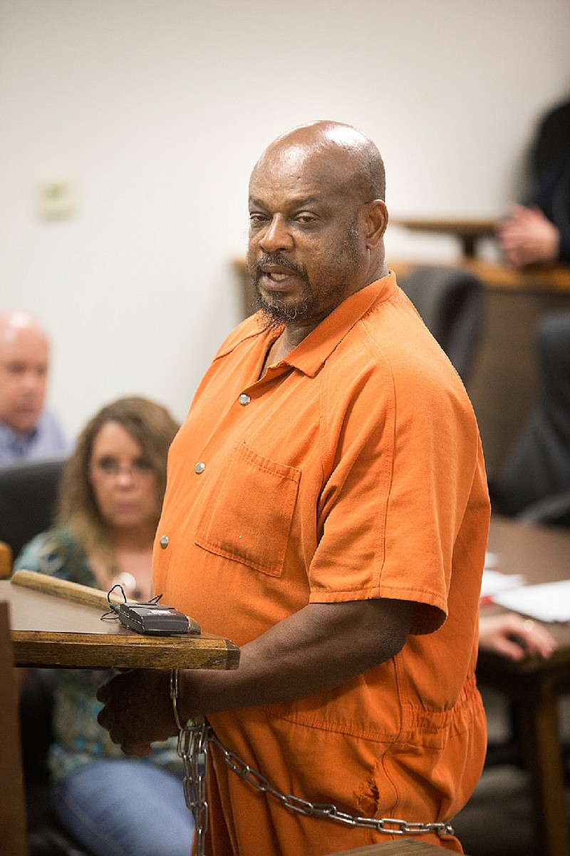 In this undated photo, Tony Earl Taylor is shown in a courtroom.