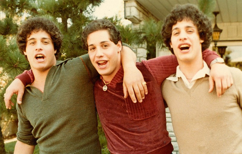 Neon's "Three Identical Strangers" is about triplets separated at birth and later reunited. (Mongrel Media)