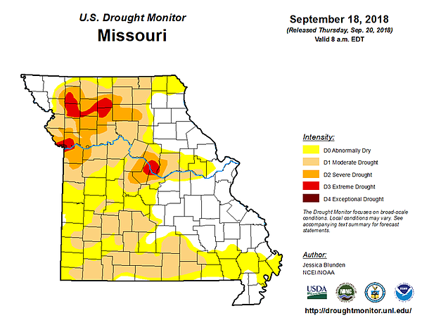 D3 drought status continues in Callaway | Fulton Sun