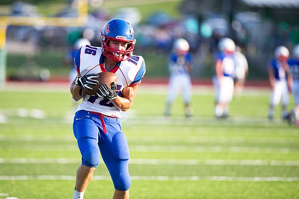 Alex Meisenheimer enters tonight's game against Eldon as California's second-leading rusher with 247 yards.