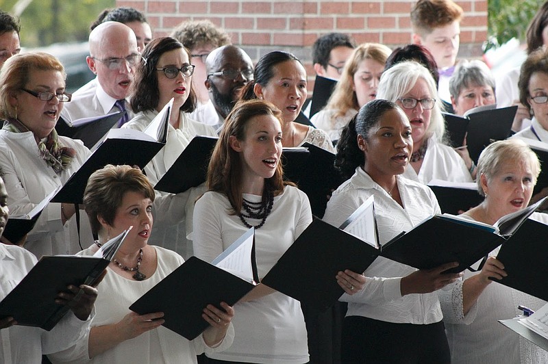 The Texarkana Regional Chorale starts its year with an "al fresco" concert on Tuesday, Oct. 16, at the CHRISTUS St. Michael Imaging Center.(Submitted photo)