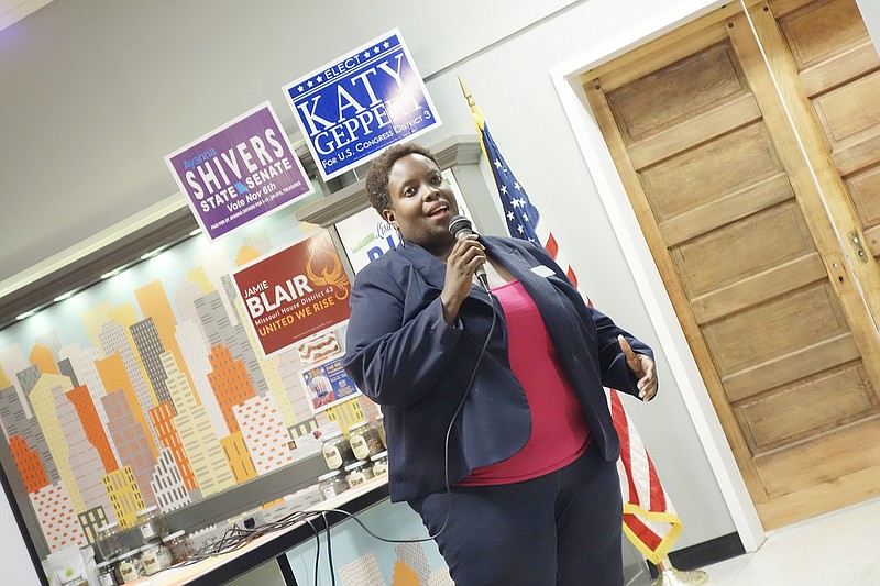 Ayanna Shivers, Democratic candidate for Missouri Senate District 10.