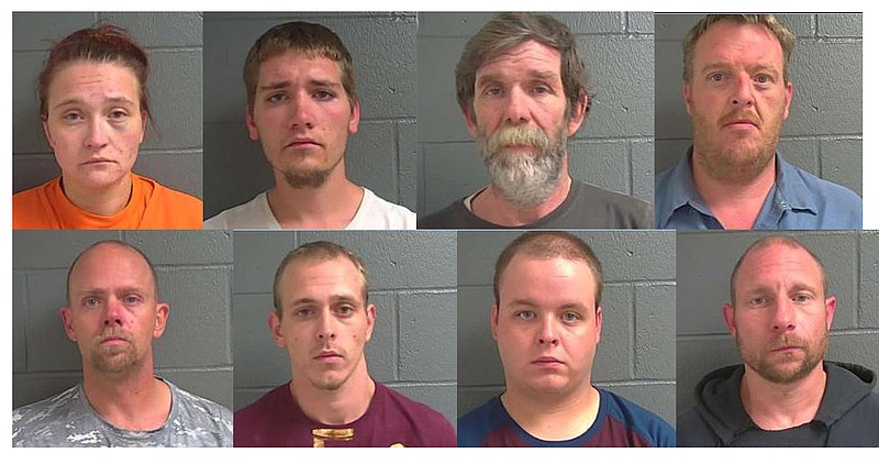 Callaway officers arrest eight; net meth, pot and guns | Fulton Sun