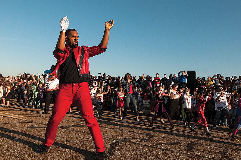 The third annual Downtown Texarkana Fall Festival from 11 a.m. to 8 p.m. Saturday, Oct. 27, has another Michael Jackson-themed flash mob in the works, this time going back to the "Thriller" flash mob style that was so popular at the 2016 rendition of this event. (Gazette file photo)