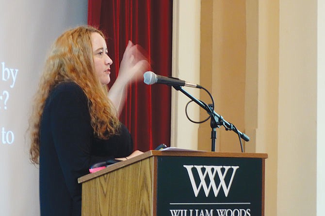 Dr. Kelly L. Watson, author of "Insatiable Appetites: Imperial Encounters with Cannibals in the North Atlantic World," (2015), lectured at William Woods last week. Watson argues the persistent rumors of cannibalism surrounding Native Americans played a role in establishing European superiority and Indian inferiority upon which imperial power by the immigrants was justified.