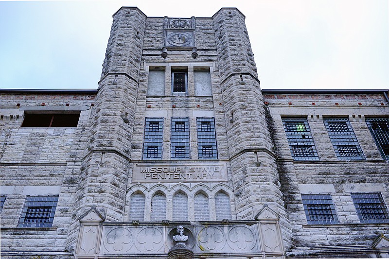 The entrance of the Missouri State Penitentiary is seen Wednesday October 10, 2018 on Lafayette Street.