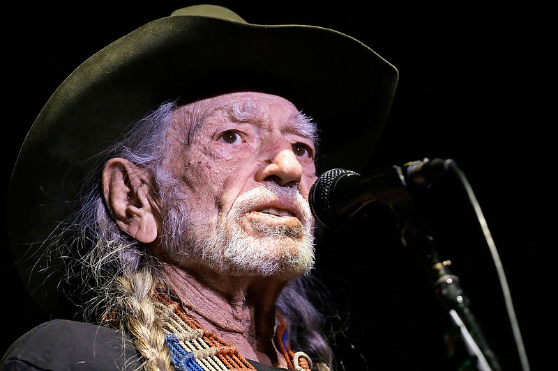  In this Jan. 7, 2017, file photo, Willie Nelson performs in Nashville, Tenn. The Recording Academy's Producers & Engineers Wing will honor Nelson days before the 2019 Grammy Awards. The academy announced Tuesday, Oct. 30, 2018, that Nelson's career and achievements will be celebrated on Feb. 6, 2019 at The Village Studios in Los Angeles. (AP Photo/Mark Humphrey, File)