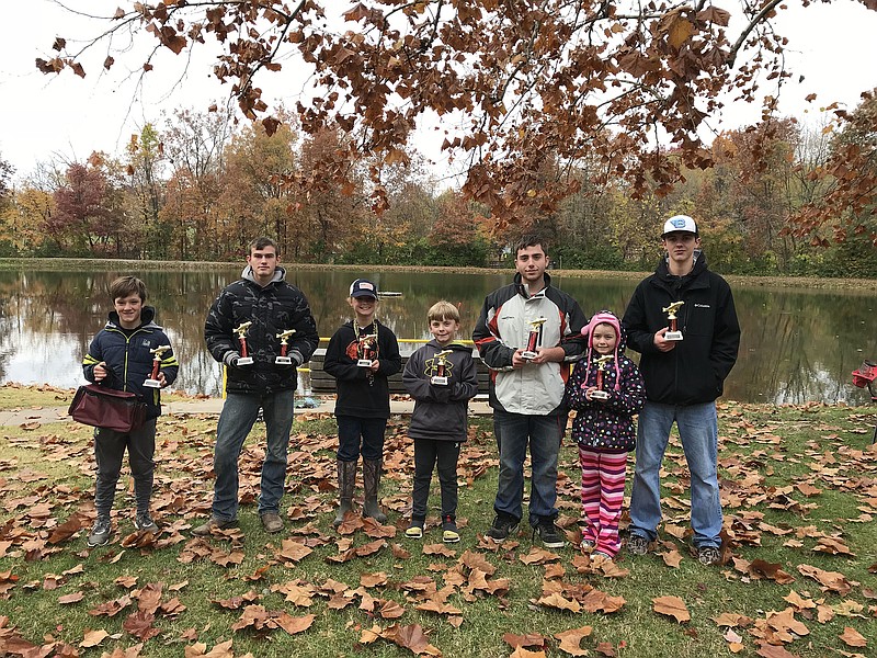 <p>The city of Fulton’s Parks and Rec Department hosted a youth fishing tournament last weekend.</p><p>The winners in the category of Most Fish Caught were:</p><p>Age Division 7-12: 1st Place: Gage Baker with 9 fish.</p><p>2nd Place: Grayson Wilfley with 5 fish.</p><p>Age Division 13-17: 1st Place: Devin Albers with 4 fish.</p><p>2nd Place: Landon Dzurick with 4 fish.</p><p>The winners in the Biggest Fish category were:</p><p>Age Division 7-12: 1st Place: Amy Adkerson, whose fish weighed 29.9oz.</p><p>2nd Place: Madison Melton, whose fish weighed 23.45oz.</p><p>Age Division 13-17: 1st Place: Dustin McCulley, whose fish weighed 23.95oz.</p><p>2nd Place: Devin Albers, whose fish weighed 19.8oz.</p>