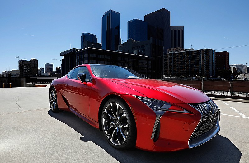 The Lexus LC500.  (Mel Melcon/Los Angeles Times/TNS) 