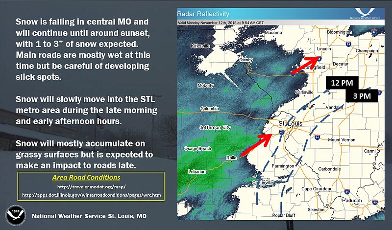 Winter Weather Advisory in effect Monday | Fulton Sun