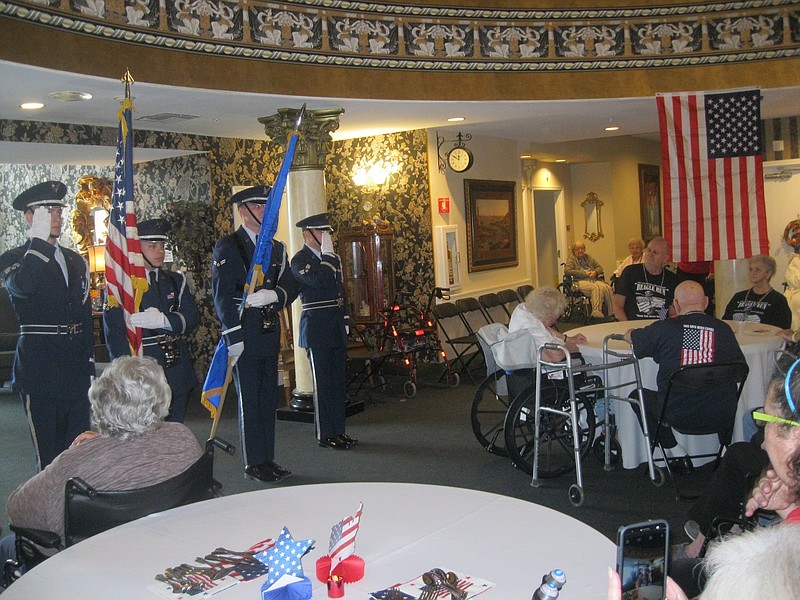 Texarkana nursing home honors its resident veterans