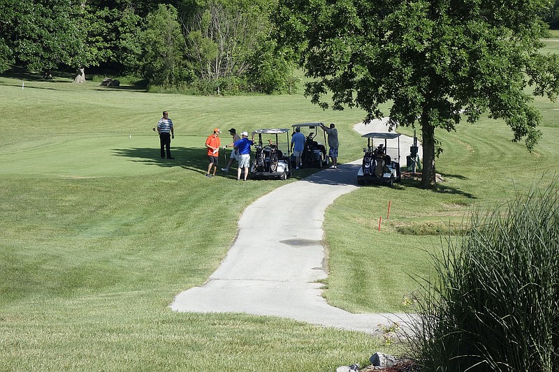 <p>Jenny Gray/FULTON SUN Tanglewood Golf Course hosted the 2018 Callaway Chamber golf course last June. City officials want to break even on the course and clubhouse, they said this week.</p>