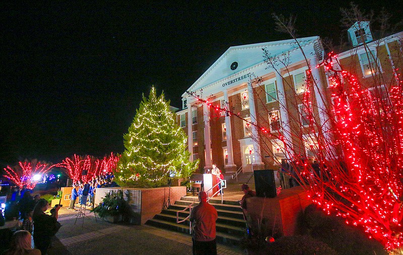 Southern Arkansas University will light up the campus for the holidays on Nov. 29. (Submitted photo)

