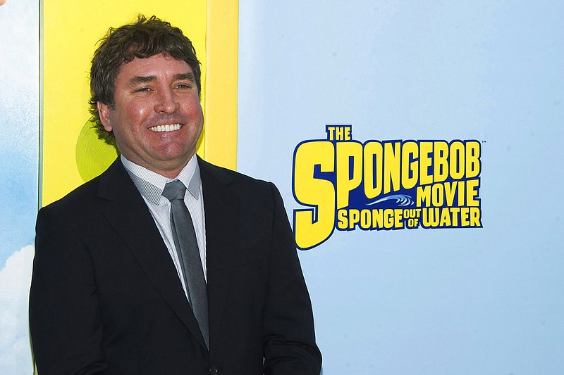  In this Jan. 31, 2015 file photo, SpongeBob SquarePants creator Stephen Hillenburg attends the world premiere of "The SpongeBob Movie: Sponge Out Of Water" in New York. Hillenburg died Monday, Nov. 26, 2018 of ALS. He was 57. (Photo by Charles Sykes/Invision/AP, File)