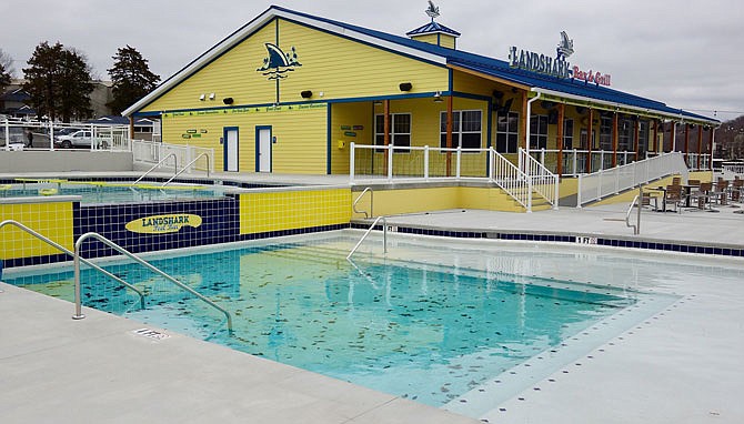 The LandShark Bar & Grill will open in spring 2019 as the Tan-Tar-A resort changes its name to the Margaritaville Lake Resort. Boaters can access the 280-seat restaurant from 50 boat slips on the lake next to the restaurant.