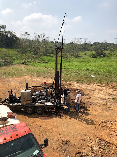 This drilling rig is part of a local church ministry that will create water wells in Mexico. (Submitted photo)
