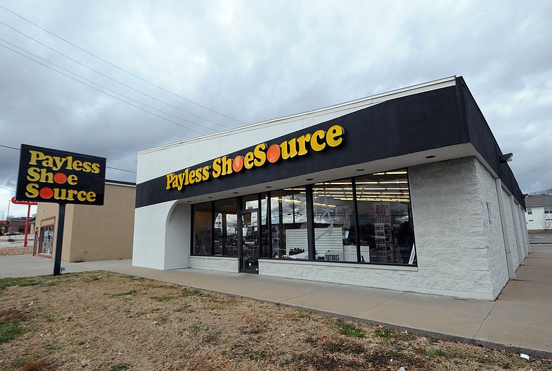 Mark Wilson/News Tribune
The Payless ShoeSource located at 2014 Missouri Blvd. is closing at an undetermined time.